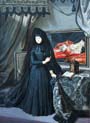 anna maria luisa de medici electress palatine in mourning dress